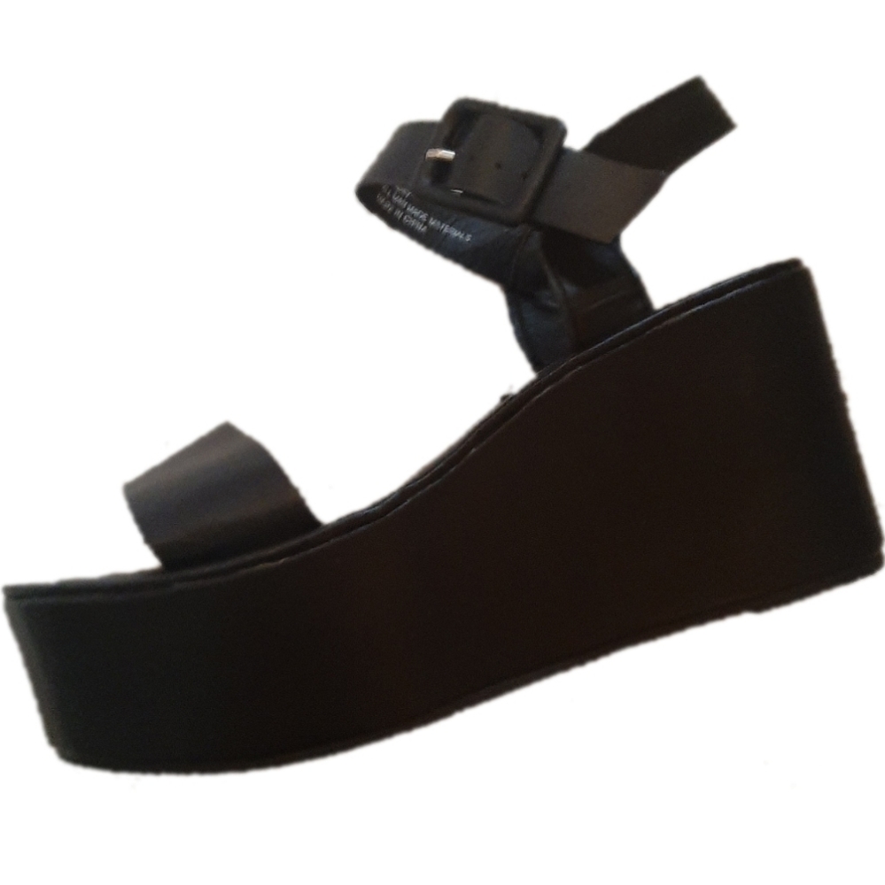 90s goth platform sandals